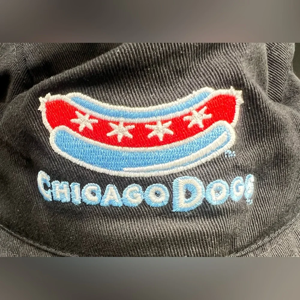 Chicago Dogs- Bucket Hat with adjustable‎ chin cord